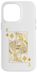 Coque pour iPhone 14 Pro Max Lucky Poker Cards Knight King of Diamonds Game Casino