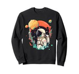 Astronaut Cosmic Adventure in Space Sweatshirt