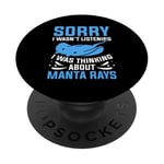 Raie Manta PopSockets PopGrip Interchangeable