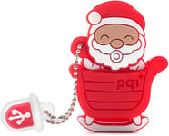 Clé USB Mignonne Modèle de Père Noël 32 Go Cadeaux de Noël pour Nouvelle Année Fantaisie USB Mémoire Stick Pendrive