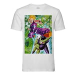 T-Shirt Homme Col Rond Dragon Ball Z Gohan Contre Cell Dbz Sangohan