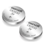 	 2 x CR2032 DL2032 2032 Lithium Coin Cell Batteries Fits Apple Air Tags