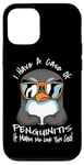 Coque pour iPhone 12/12 Pro Case of Penguinitis Pingouin Empereur Oiseau de mer Pingouin