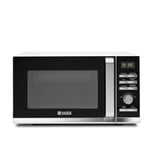 Haden Combination Microwave Oven With Grill - 900w Microwave, 1950w Convection, 1000w Grill, 25l Capacity, 8 Auto Cook Menus, Timer - Microwave Oven Combo With Child Safety Lock