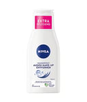 NIVEA Démaquillant imperméable pour les yeux (125 ml), démaquillant doux avec extrait de camomille et provitamine B5, élimine même le mascara et le maquillage imperméables