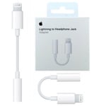 Genuine Apple iPhone 14/13/12/11/ Lightning to 3.5mm Headphone Jack Adapter NEW