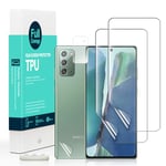 Ibywind 2 Pcs Screen Protector For Samsung Galaxy Note 20,Flexible TPU Film,With 1Pc Camera Lens Protector,1Pc Back Film,Bubble Free,Easy To Install