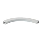 Support d'angle simple pour barre à rideau Thira GoodHome blanc