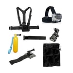 GoPro 7 I 1 Gopro Accessoarer Kit Med Bröstbälte Huvudband Flöte F