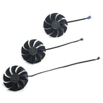 Ventilateur de refroidissement GPU PLD09220S12H,88mm,4 broches,pour EVGA RTX 3090 3080TI 3080 3070 3060TI XC3 corde TRA/(noir) - Type 3 FAN