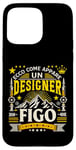 Coque pour iPhone 15 Pro Max Un Designer Figo - Idee Regalo Per Graphic Designer