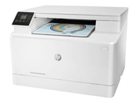 Hp Color Laserjet Pro Mfp M182n - Multifunktionsskrivare - Färg - Laser - 216 X 297 Mm (Original) - A4/Legal (Media) - Upp Till 16 Sidor/Minut (Kopiering) - Upp Till 16 Sidor/Minut (Utskrift) - 150 Ark - Usb 2.0, Lan