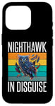 Coque pour iPhone 16 Pro Nighthawk en déguisement chouette