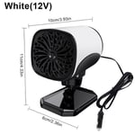 Merkmak - Chauffage de voiture 2 en 1 12V 150W Ventilateur de voiture Portable Chauffage et Refroidissement 360 Degres Rotatif Desembuage d'Hiver