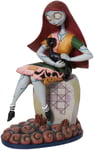 The Nightmare Before Christmas Sally sitting on a gravestone with a cat Collection Figures multicolor