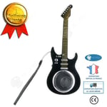 I® Gitarrhögtalare Creative Bluetooth Gitarrhögtalare USB-laddning Gitarrhögtalare Bärbar Högtalare Svart