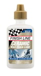 Finish Line Ceramic WAX Bicycle Chain Lube 2oz Drip Squeeze Bottle