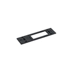 Geze - Plaque de montage pour ferme porte ts 3000 Noir 100 Noir 60