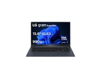 LG Gram SuperSlim 15Z90ST-G.AP88F - PC Portable 15,6" 990g, écran OLED FHD, Plateforme Intel Evo Ultra 7 155H, RAM 32Go, SSD 1To NVMe, Intel Arc, Thunderbolt 4, Windows 11 Pro, Clavier AZERTY