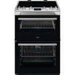 AEG CIX6540ACM 60cm Electric Double Oven Freestanding Cooker