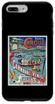 Coque pour iPhone 7 Plus/8 Plus Affiche vintage Carnaval Paris Maillot Bordeaux