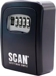 Scan 4 Wheel Combination XMS23KEYSAFE Security Key Safe