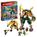 LEGO 71794 NINJAGO Lloyd and Arin's Ninja Team Mechs Set 2 Combinable Figures...