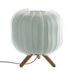 Lampe de chevet Klara, lampe décorative polypropilène, 40 W, vert, ø 21 x H 20 cm