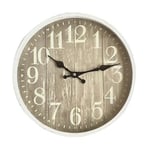 Levitantes Horloge Murale Ronde 30 cm Effet Bois