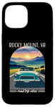 iPhone 15 Rocky Mount Virginia Retro Highway Nostalgic Car Design Case