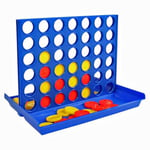 FOUR IN A ROW LINE CONNECT 4 Family Board Game Fun Children Educational Learning