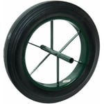 Roue increvable 15'' 385 x 66 Pneu dur et axe 20mm