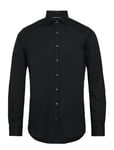 Michael Kors Poplin Stretch Slim Shirt Svart