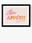 EAST END PRINTS Studio Eleni 'Bon Appetit' Framed Print