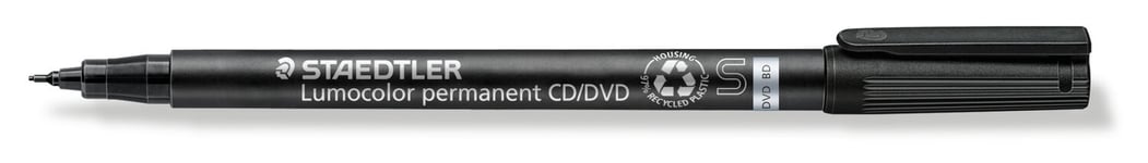 Staedtler Lumocolor permanent CD / DVD 310 permanent marker Black 1 pc