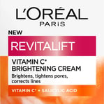 Loreal Revitalift Vitamin C Salicylic Acid Brightening Cream Tightens Pores 50ml