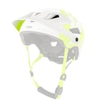 O'NEAL | Visière de Remplacement pour Casque de vélo de Montagne | VTT Downhill | Visière de Remplacement pour Casque Visor Defender | Casque Defender Nova | Adulte | Blanc Jaune Néon | Taille Unique