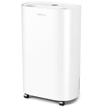 Cosi Home 25L/Day Dehumidifier - Low Energy Compressor Dehumidifier for Damp, Mould, Condensation - Moisture Remover for Home, Kitchen, Bathroom, Office, Garage