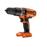 BLACK+DECKER 18V Cordless Hammer Drill - Bare Unit (Battery not Included), BDCH188N-XJ