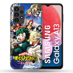 Coque pour Samsung Galaxy A13 / A04S Manga My Hero Academia Affiche