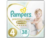 PAMPERS Premium-byxor, värdeförpackning, storlek 4, 38 st.