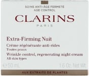 Clarins Extra-Firming Nuit Regenerating Night Cream - Dame - 50 Ml