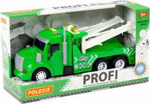 Polesie Polesie 86594 "Profi" Motoriserad Evakueringsbil, Grön, Ljus, Ljud I Låda