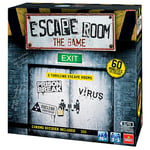 Goliath Games Presents: Escape Room - The Game | 3 Thrilling Escape Rooms in Your Own Home! | Board Games for Adults | For 3-5 Players | Ages 16+ | Styles May Vary