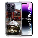 Coque Renforcée pour Apple Iphone 16 Pro Plus Pompier Casque Camion