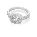 CAROLINA GYNNING Glamorous Ring Silver 18.5