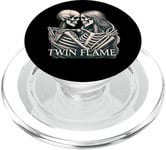 Twin Flame Skeleton Couple Eternal Love Lovers Forever PopSockets PopGrip for MagSafe