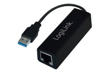 LogiLink USB 3.0 to Gigabit Adapter - netværksadapter - USB 3.0