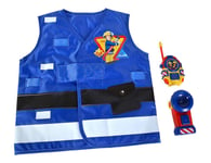 Simba 109252477 Fireman Sam Costume, for Children from 3 Years, Fire (US IMPORT)