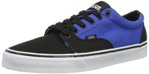 Vans Kress, Men's Low-Top Trainers, Black/Blue, 9 UK